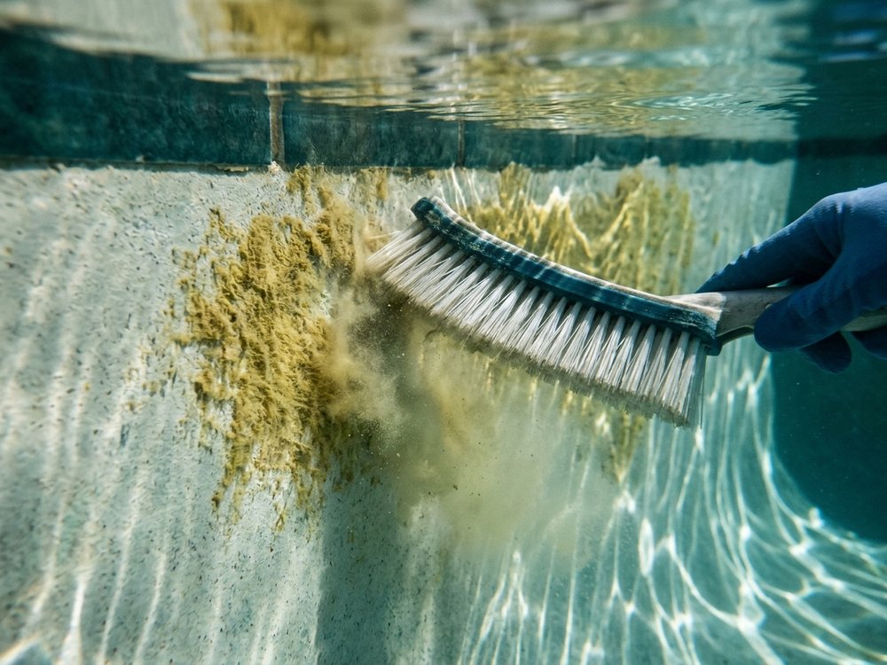 Algae Removal & Treatment in Las Vegas, NV — Las Vegas Pool Cleaner