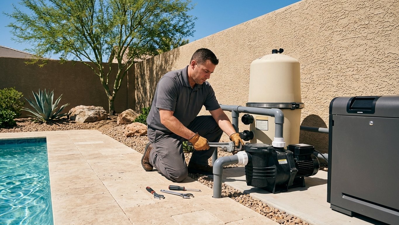 Swimming Pool Repair in Las Vegas, NV — Las Vegas Pool Cleaner