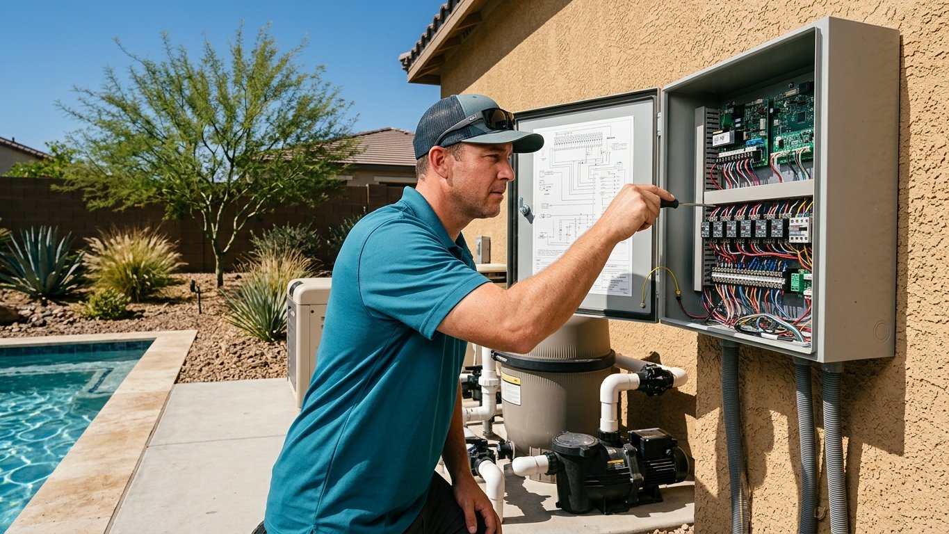 Pool Automation & Control Repair in Las Vegas, NV — Las Vegas Pool Cleaner