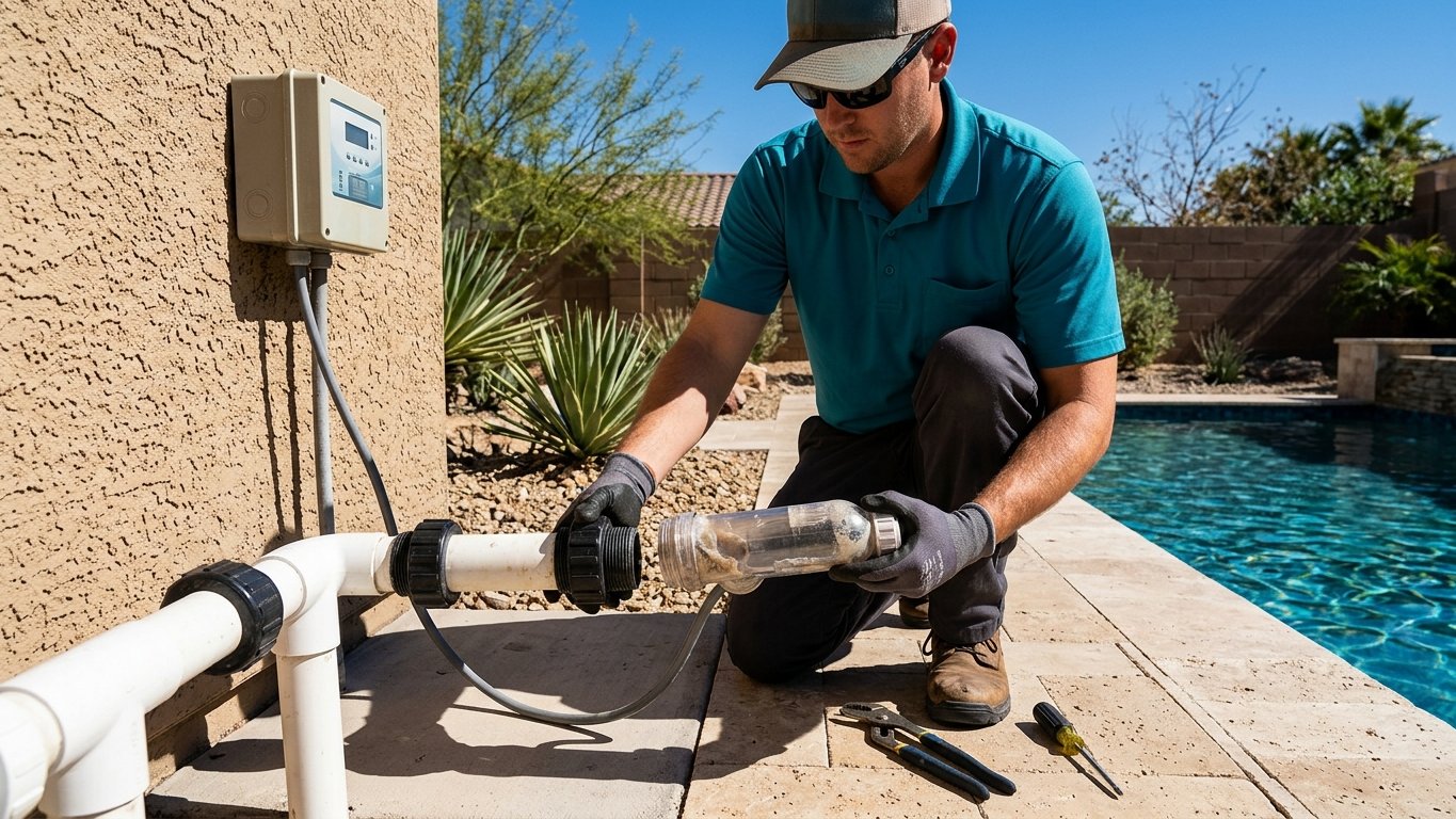 Salt Cell & Chlorinator Repair in Las Vegas, NV — Las Vegas Pool Cleaner